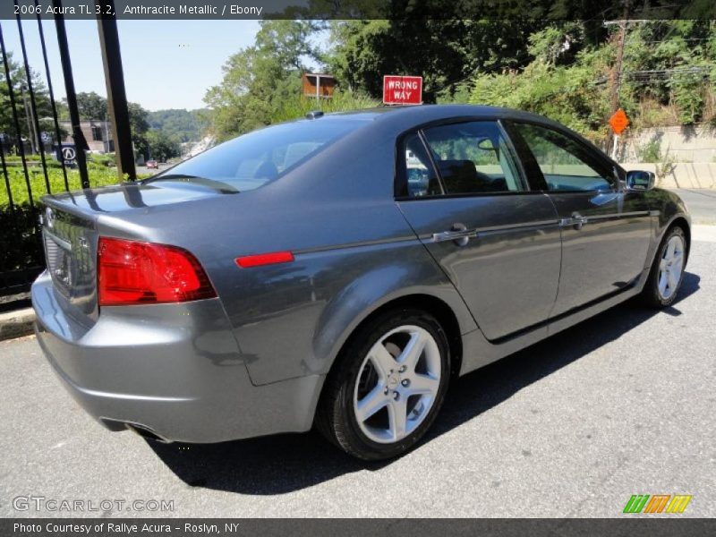 Anthracite Metallic / Ebony 2006 Acura TL 3.2