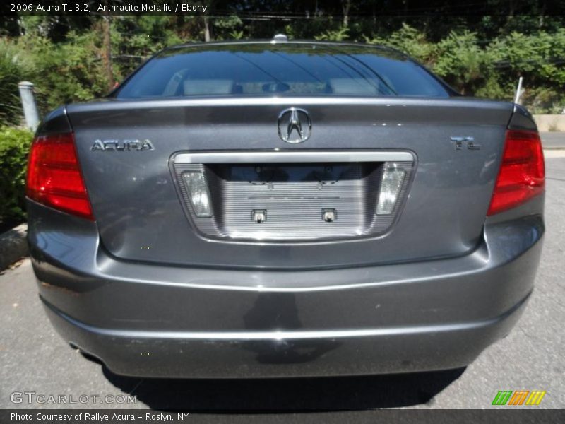 Anthracite Metallic / Ebony 2006 Acura TL 3.2