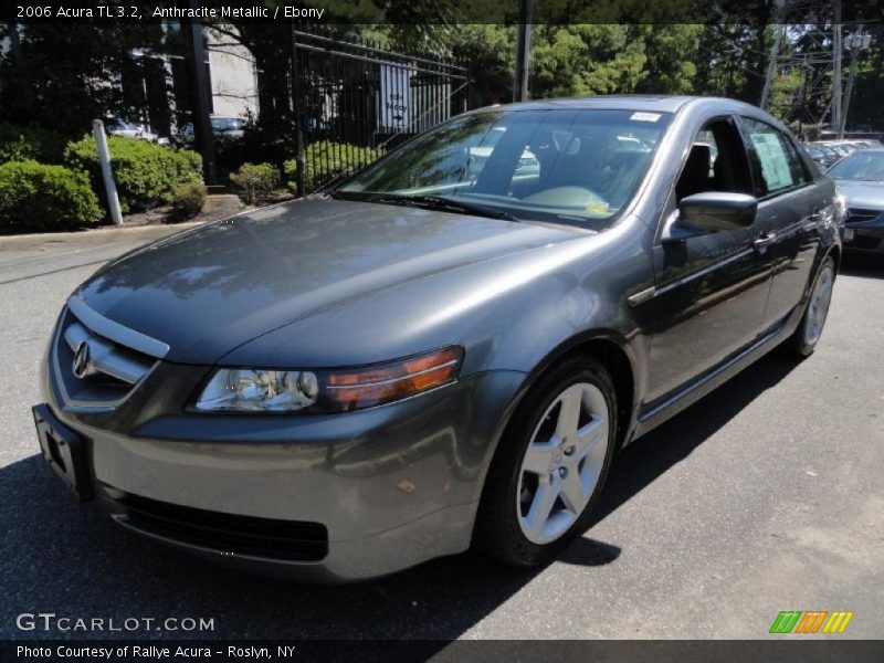 Anthracite Metallic / Ebony 2006 Acura TL 3.2