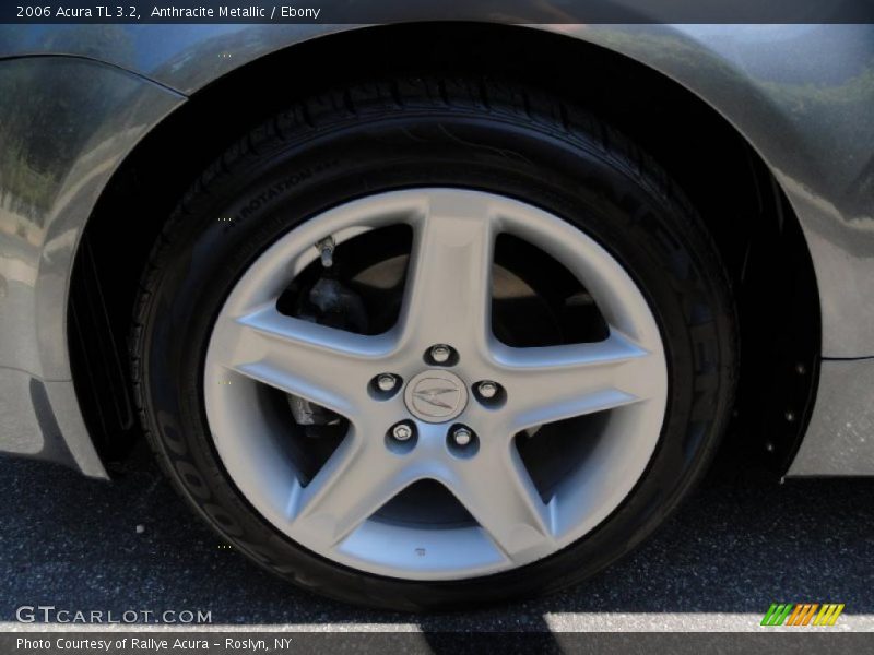 Anthracite Metallic / Ebony 2006 Acura TL 3.2