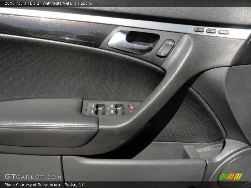 Anthracite Metallic / Ebony 2006 Acura TL 3.2