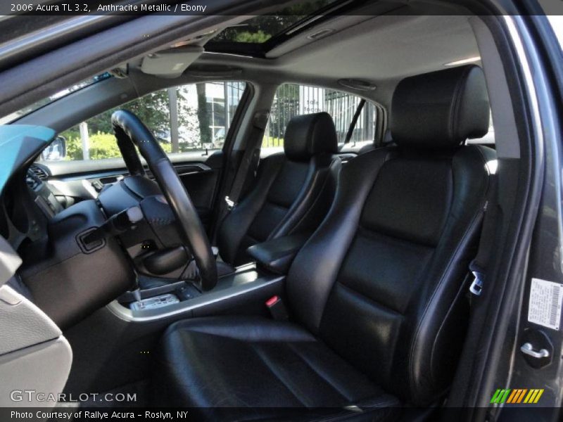 Anthracite Metallic / Ebony 2006 Acura TL 3.2