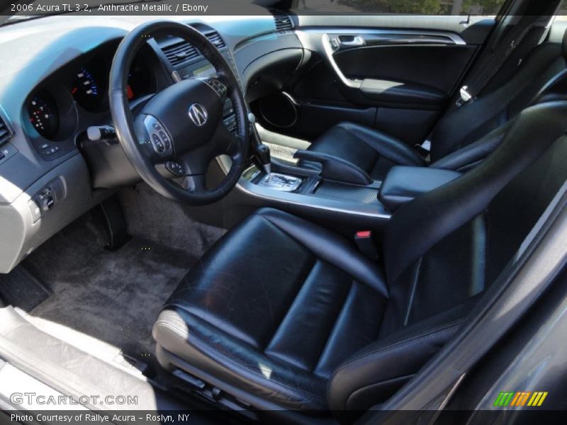 Anthracite Metallic / Ebony 2006 Acura TL 3.2