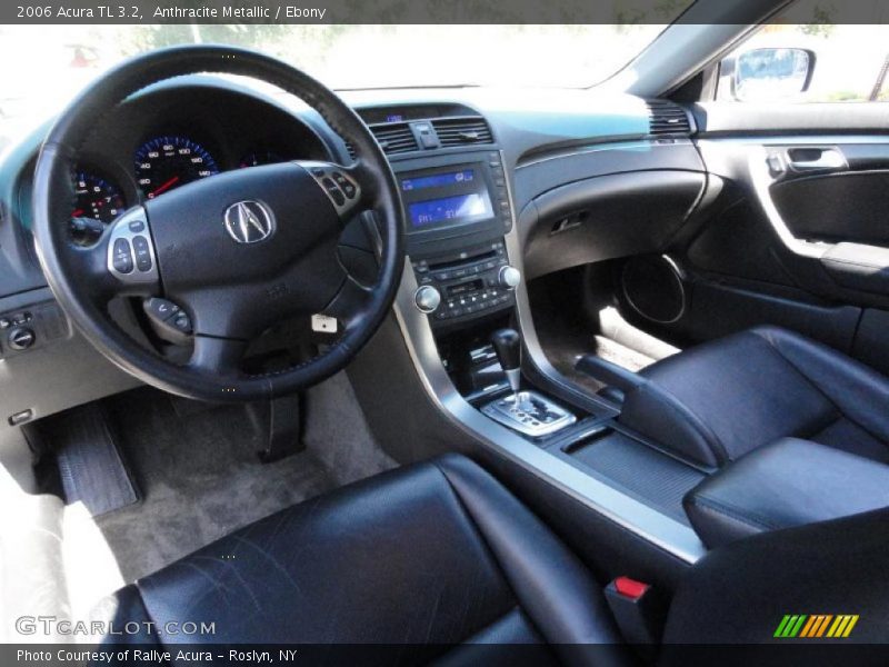 Anthracite Metallic / Ebony 2006 Acura TL 3.2