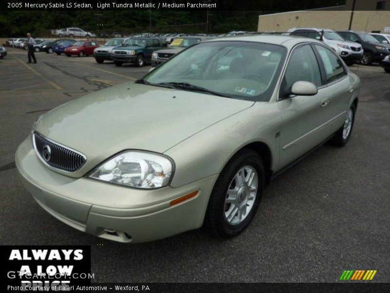 Light Tundra Metallic / Medium Parchment 2005 Mercury Sable LS Sedan