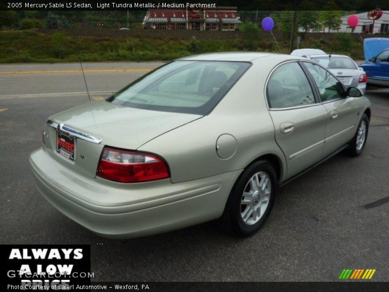 Light Tundra Metallic / Medium Parchment 2005 Mercury Sable LS Sedan