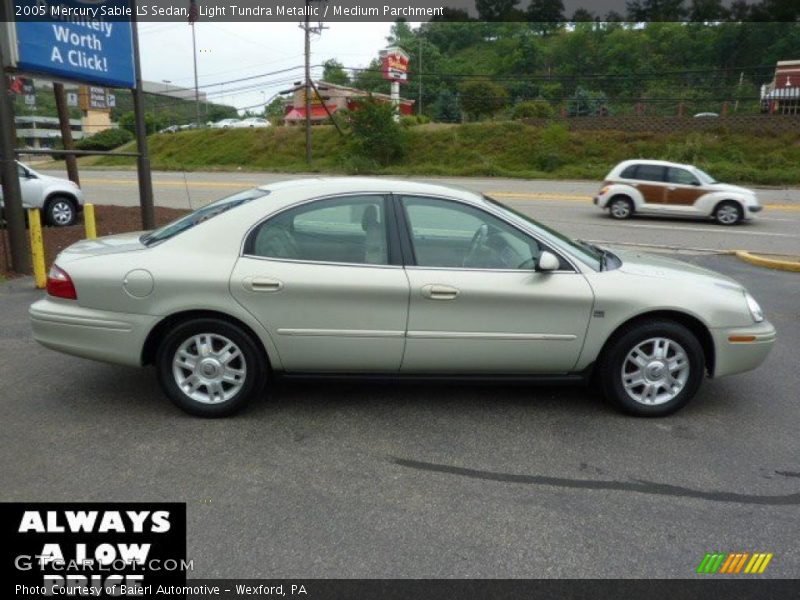 Light Tundra Metallic / Medium Parchment 2005 Mercury Sable LS Sedan