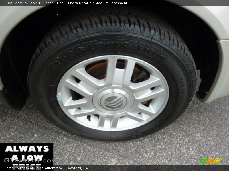 Light Tundra Metallic / Medium Parchment 2005 Mercury Sable LS Sedan