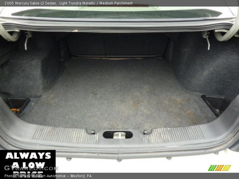 Light Tundra Metallic / Medium Parchment 2005 Mercury Sable LS Sedan