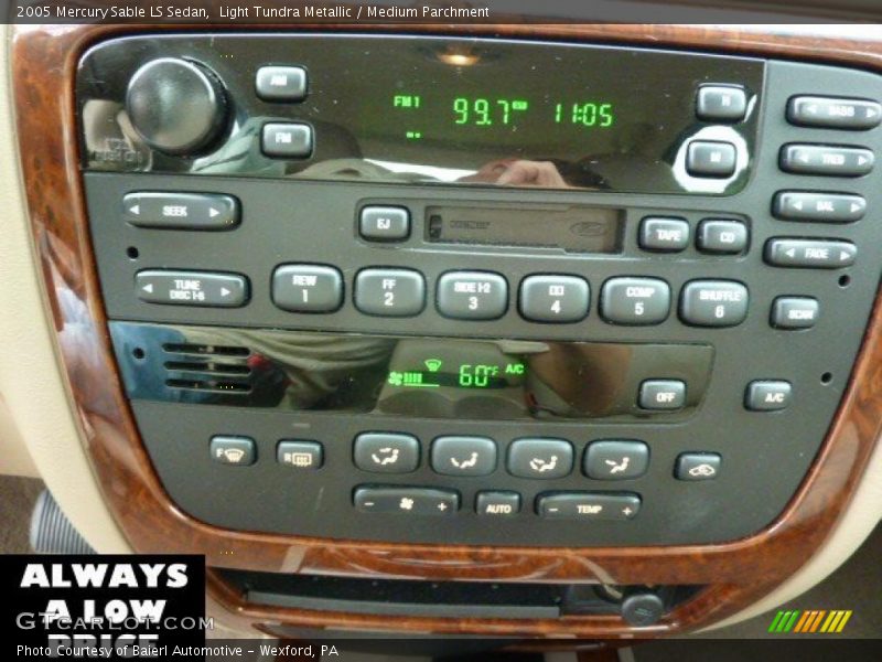 Light Tundra Metallic / Medium Parchment 2005 Mercury Sable LS Sedan