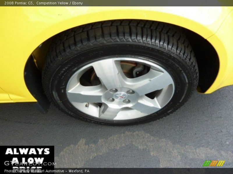 Competition Yellow / Ebony 2008 Pontiac G5