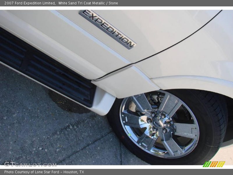 White Sand Tri Coat Metallic / Stone 2007 Ford Expedition Limited