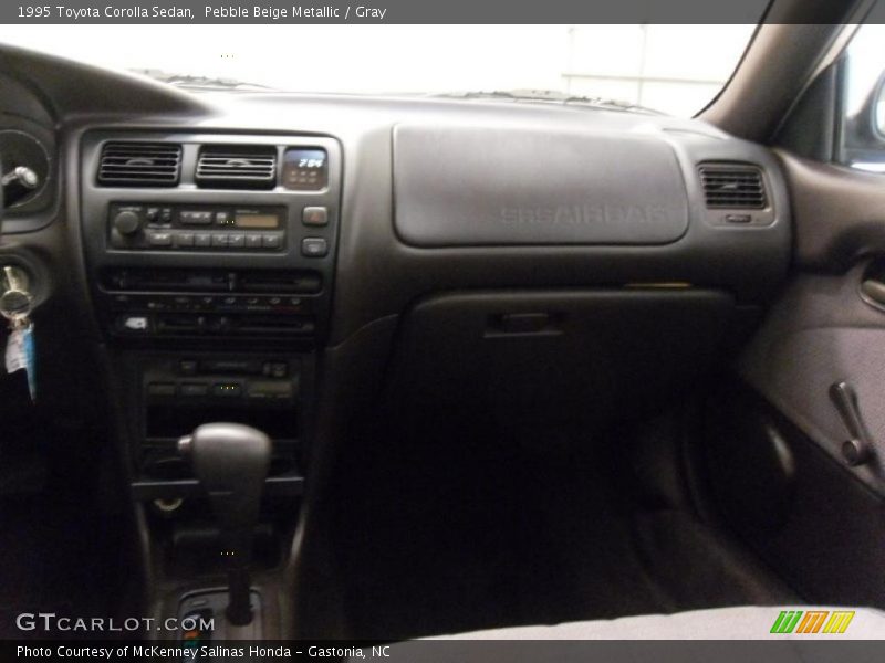 Pebble Beige Metallic / Gray 1995 Toyota Corolla Sedan