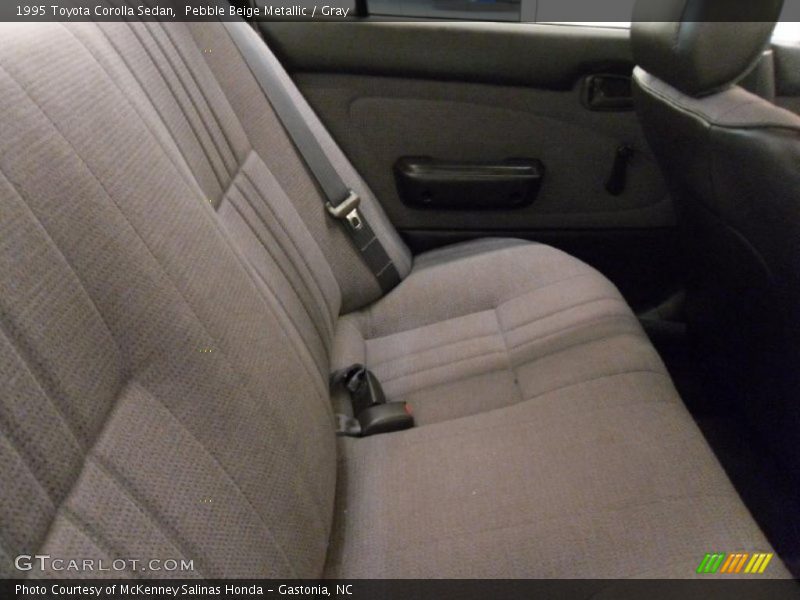 Pebble Beige Metallic / Gray 1995 Toyota Corolla Sedan