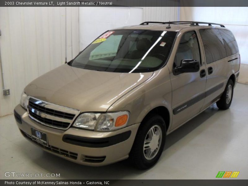 Light Sandrift Metallic / Neutral 2003 Chevrolet Venture LT