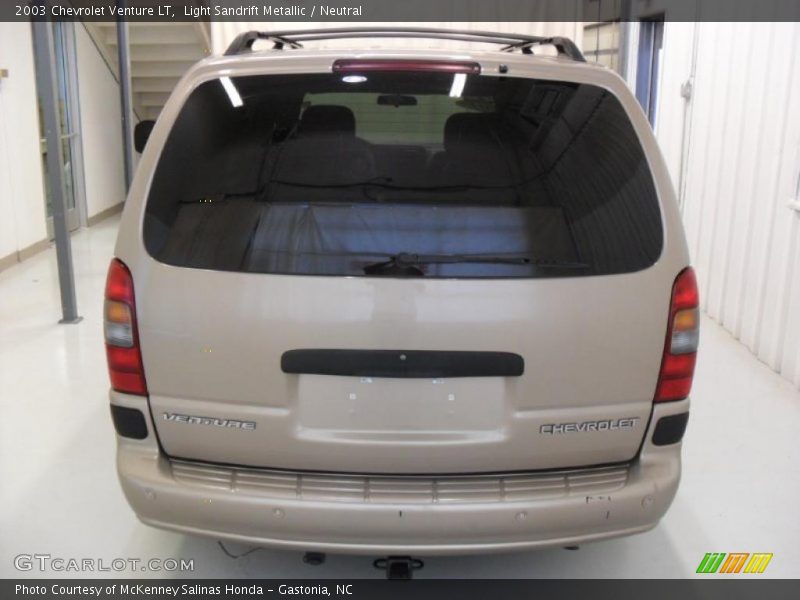 Light Sandrift Metallic / Neutral 2003 Chevrolet Venture LT