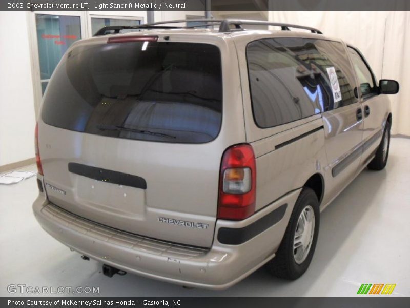 Light Sandrift Metallic / Neutral 2003 Chevrolet Venture LT