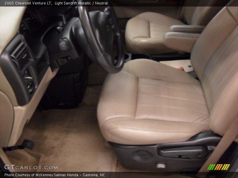Light Sandrift Metallic / Neutral 2003 Chevrolet Venture LT