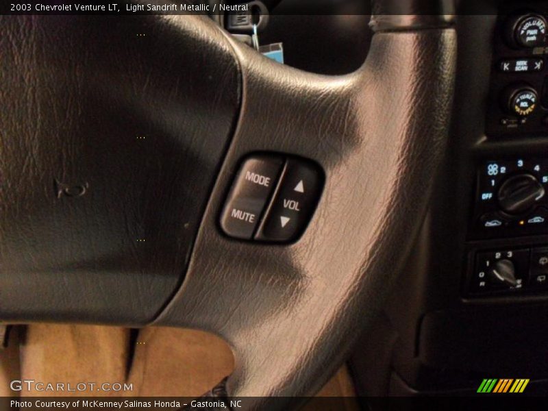Light Sandrift Metallic / Neutral 2003 Chevrolet Venture LT
