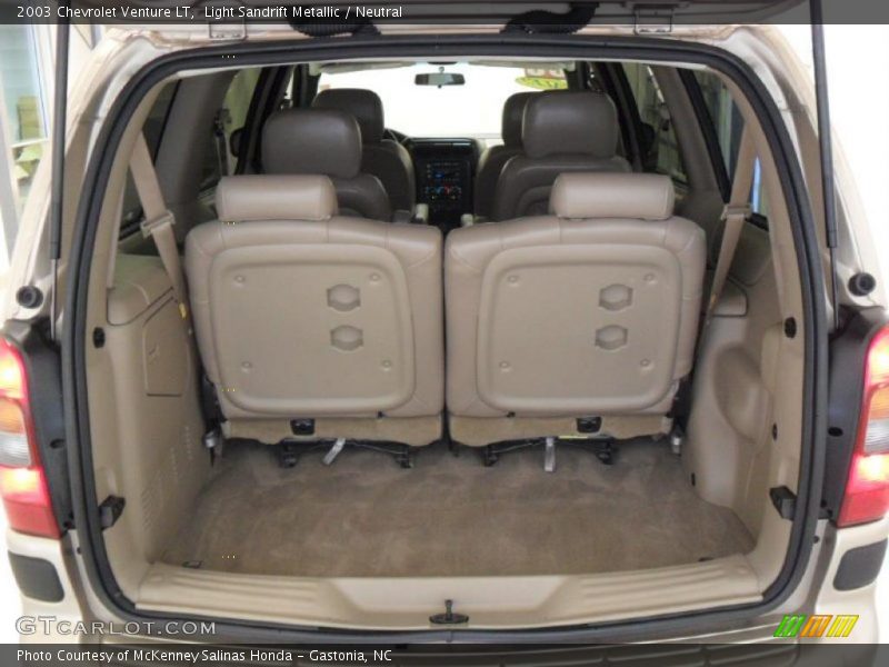 Light Sandrift Metallic / Neutral 2003 Chevrolet Venture LT