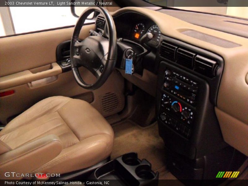 Light Sandrift Metallic / Neutral 2003 Chevrolet Venture LT