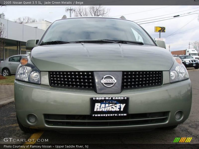 Jade Green Metallic / Beige 2005 Nissan Quest 3.5 SL