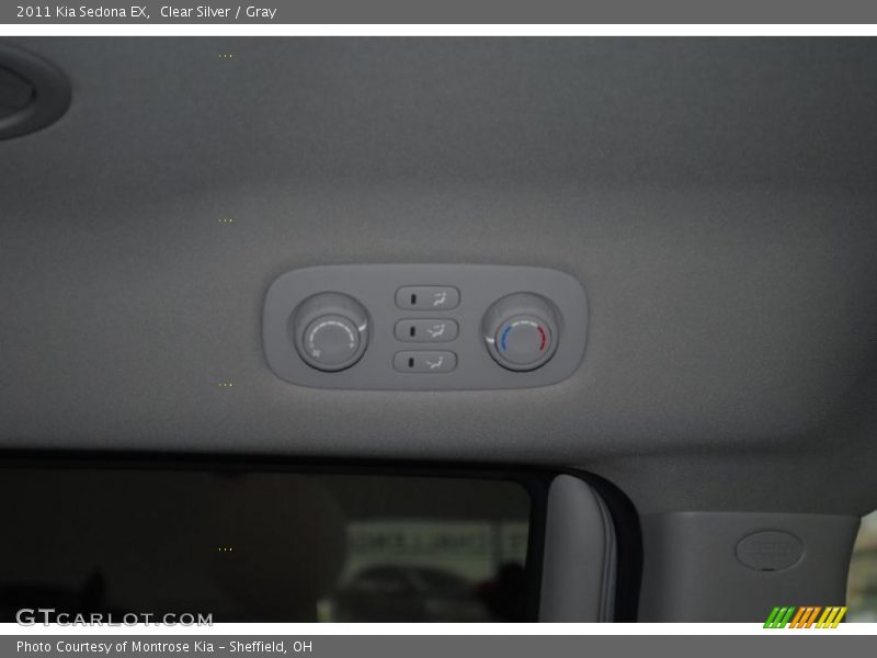 Clear Silver / Gray 2011 Kia Sedona EX