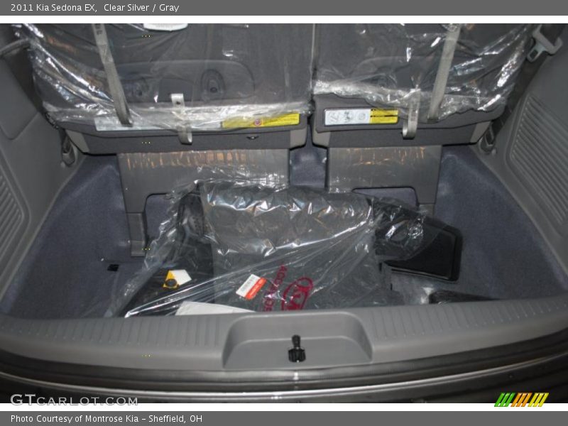 Clear Silver / Gray 2011 Kia Sedona EX