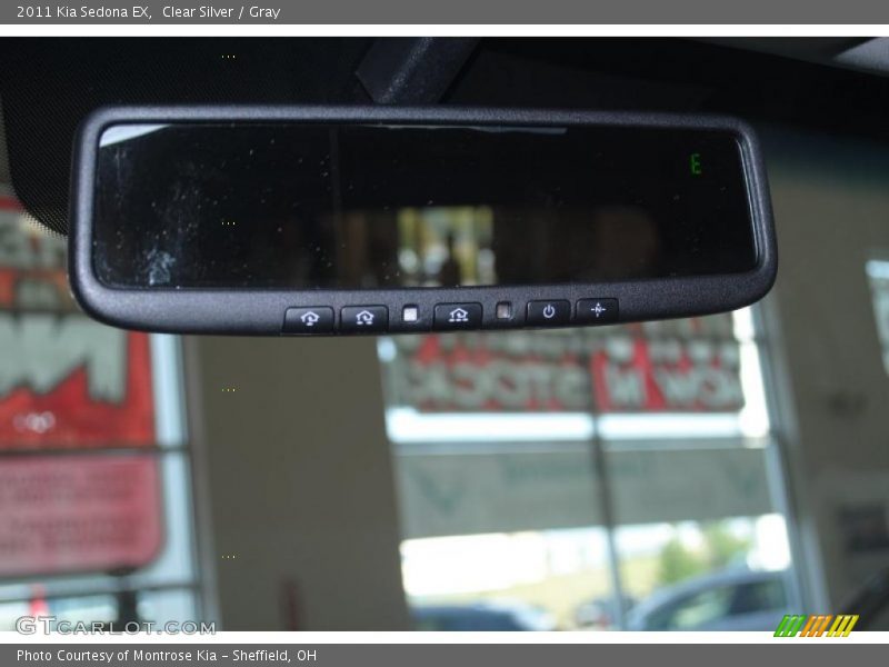 Clear Silver / Gray 2011 Kia Sedona EX