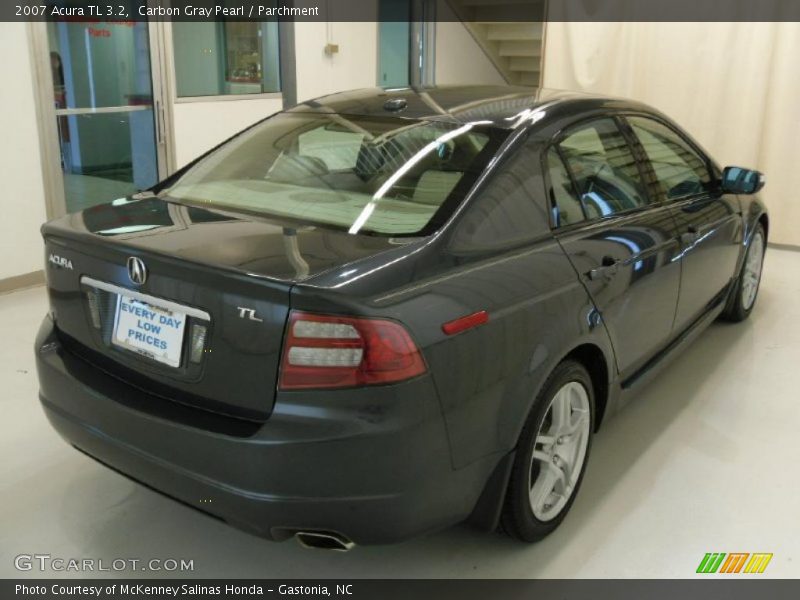Carbon Gray Pearl / Parchment 2007 Acura TL 3.2