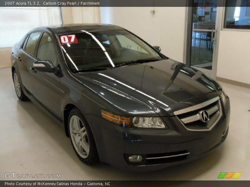 Carbon Gray Pearl / Parchment 2007 Acura TL 3.2
