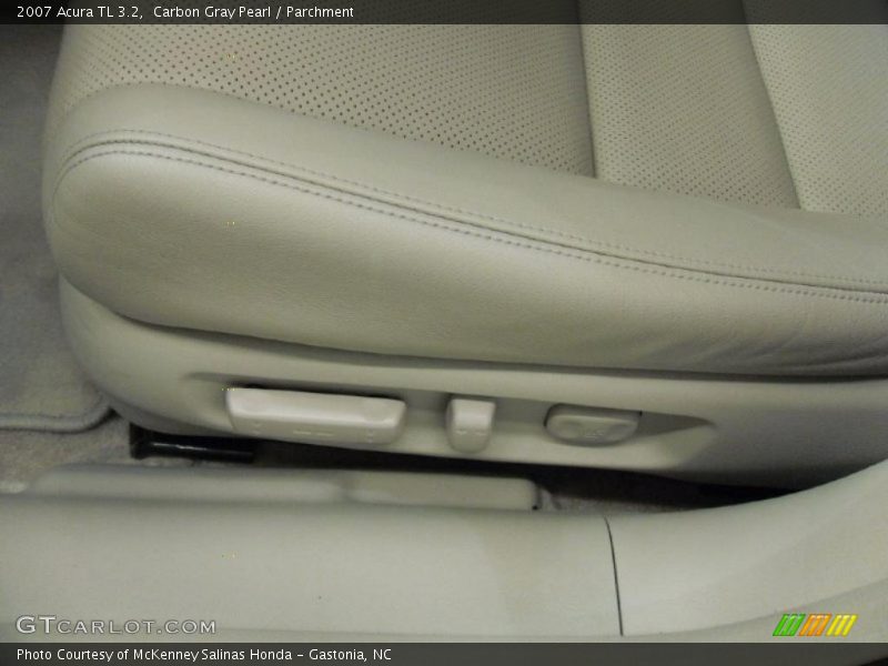 Carbon Gray Pearl / Parchment 2007 Acura TL 3.2