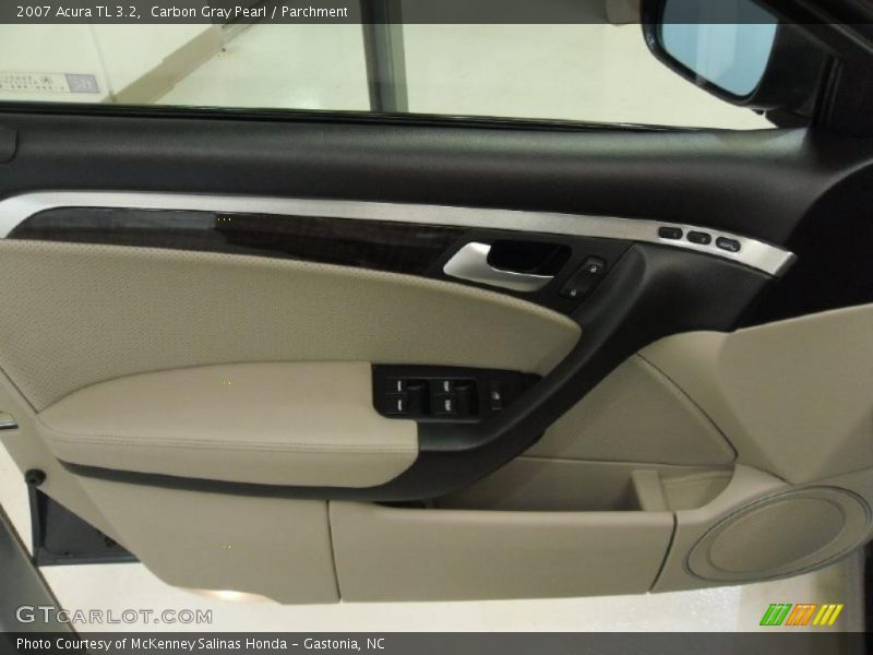 Carbon Gray Pearl / Parchment 2007 Acura TL 3.2