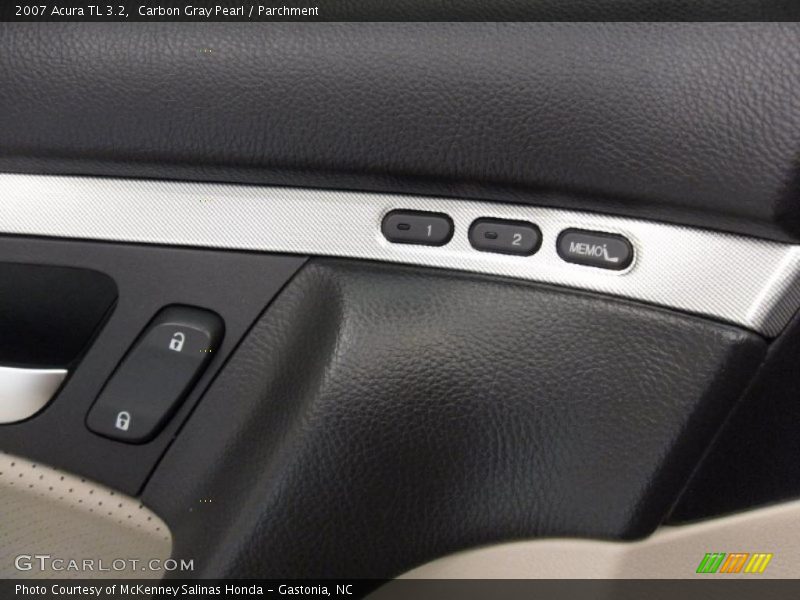 Carbon Gray Pearl / Parchment 2007 Acura TL 3.2