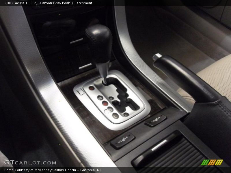 Carbon Gray Pearl / Parchment 2007 Acura TL 3.2