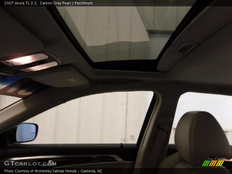 Carbon Gray Pearl / Parchment 2007 Acura TL 3.2