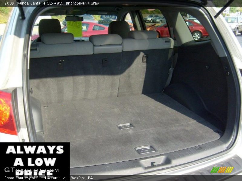 Bright Silver / Gray 2009 Hyundai Santa Fe GLS 4WD