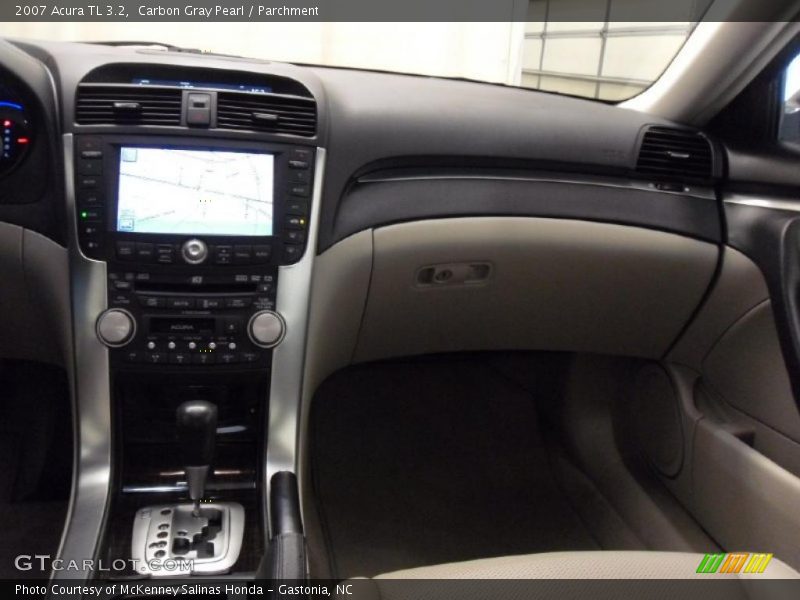 Carbon Gray Pearl / Parchment 2007 Acura TL 3.2