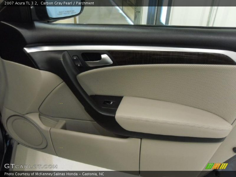 Carbon Gray Pearl / Parchment 2007 Acura TL 3.2