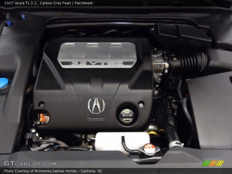 Carbon Gray Pearl / Parchment 2007 Acura TL 3.2