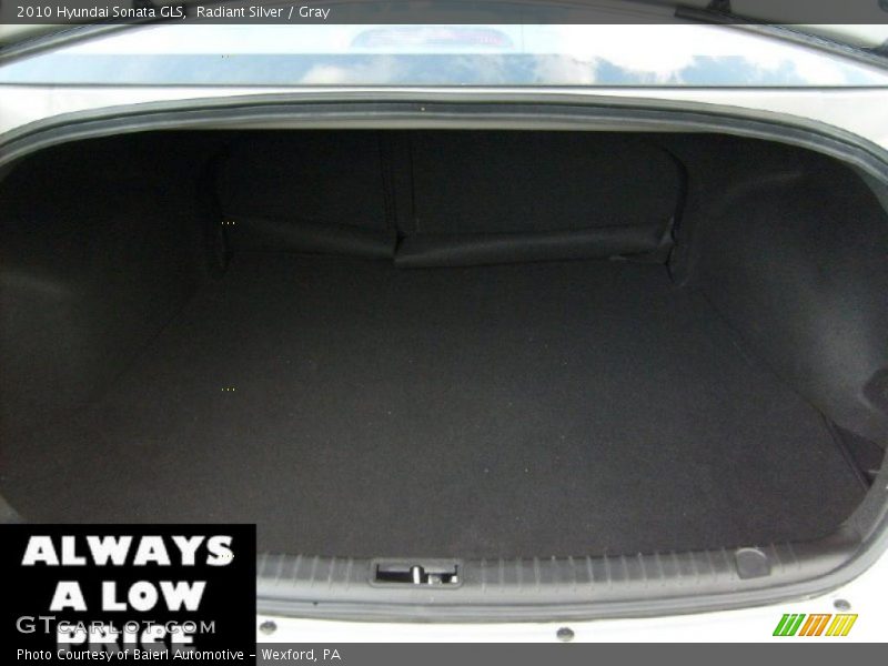 Radiant Silver / Gray 2010 Hyundai Sonata GLS