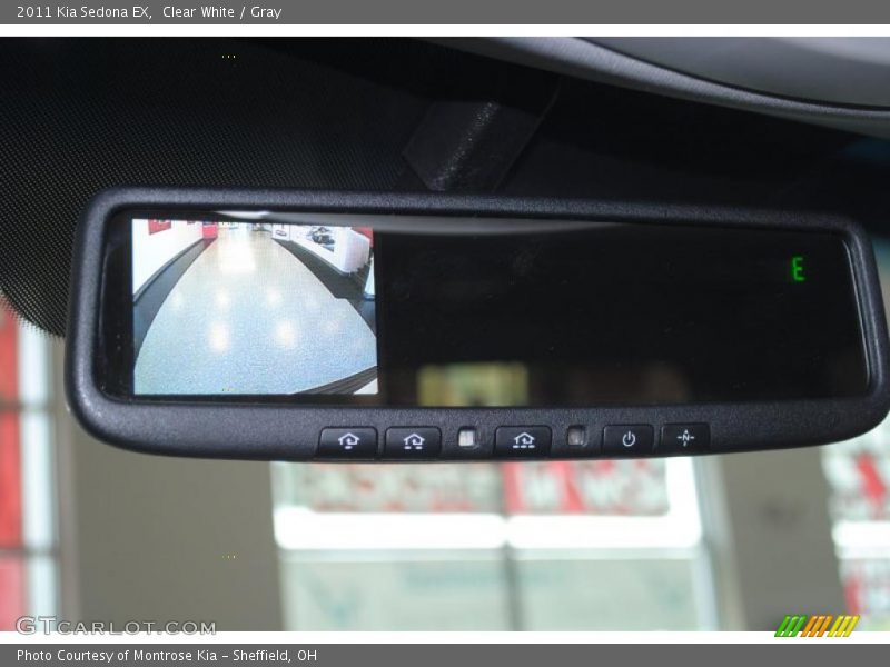 Clear White / Gray 2011 Kia Sedona EX