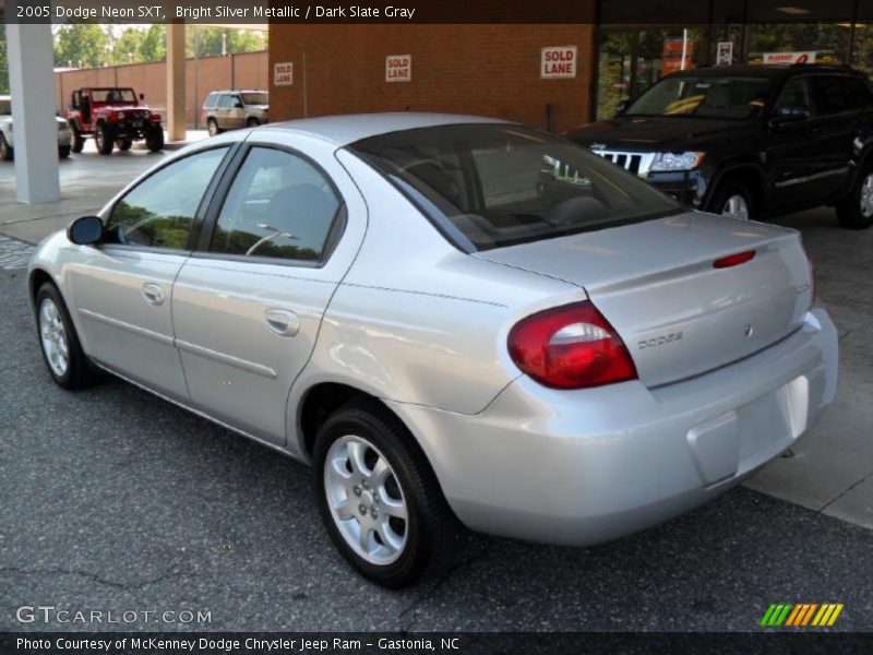 Bright Silver Metallic / Dark Slate Gray 2005 Dodge Neon SXT