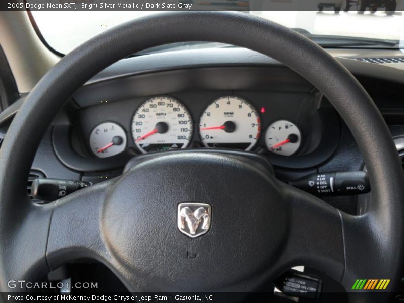 Bright Silver Metallic / Dark Slate Gray 2005 Dodge Neon SXT