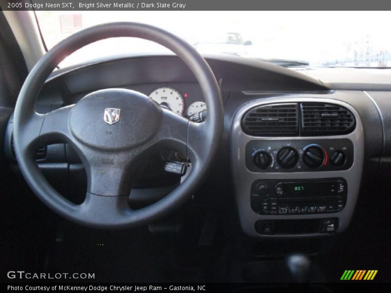 Bright Silver Metallic / Dark Slate Gray 2005 Dodge Neon SXT