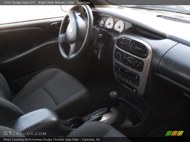 Bright Silver Metallic / Dark Slate Gray 2005 Dodge Neon SXT