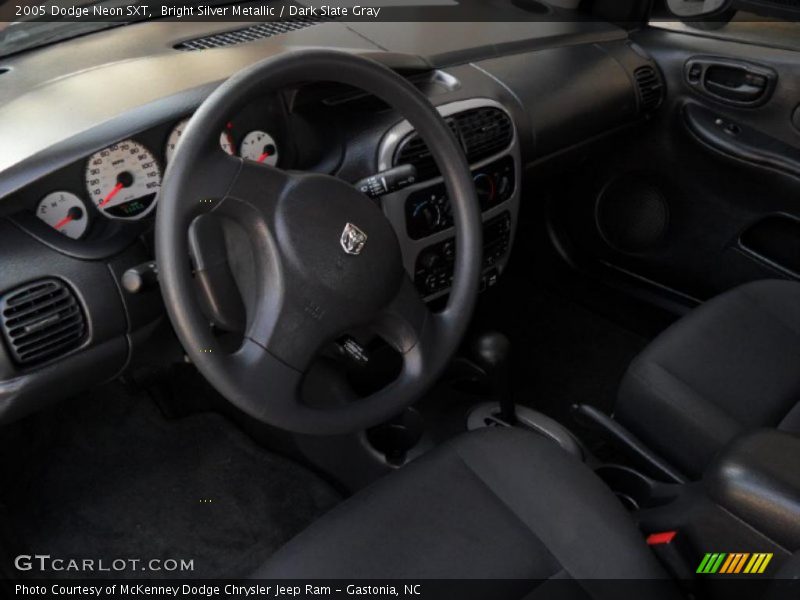Bright Silver Metallic / Dark Slate Gray 2005 Dodge Neon SXT