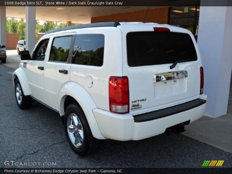 Stone White / Dark Slate Gray/Light Slate Gray 2008 Dodge Nitro SLT