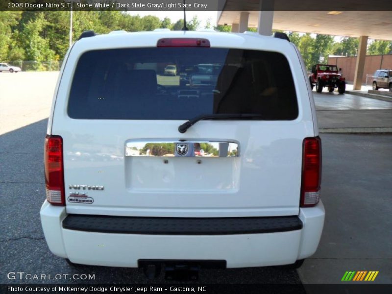 Stone White / Dark Slate Gray/Light Slate Gray 2008 Dodge Nitro SLT