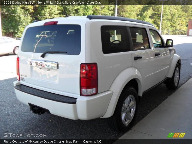 Stone White / Dark Slate Gray/Light Slate Gray 2008 Dodge Nitro SLT